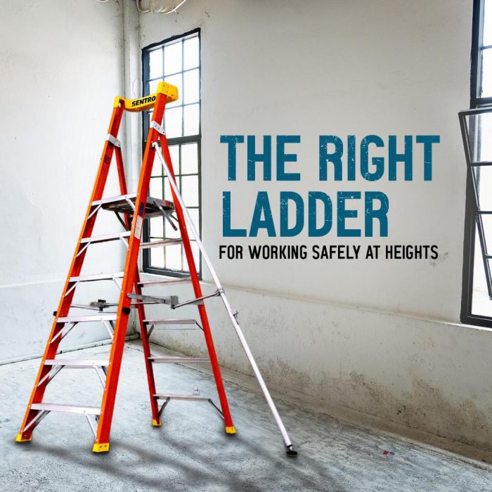 Designed and built with safety measures in mind, SENTRON Ladder is an essential fall prevention system that reduces and minimizes the risk of falling from height accidents on construction sites.